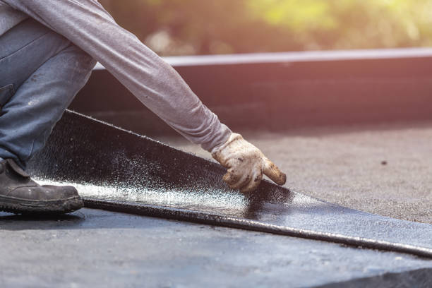 Professional Waterproofing technician working in Horton, KS